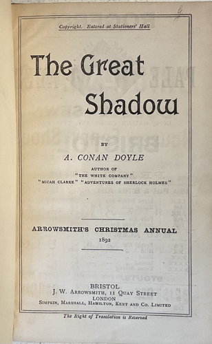 The Great Shadow