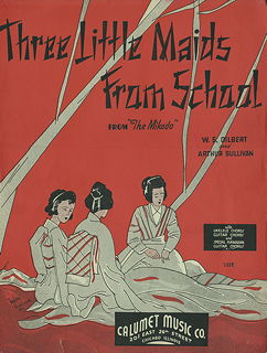 Three Little Maids from School for Ukelele