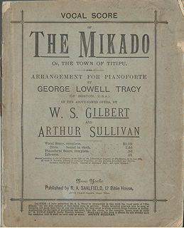 Vocal Score of The Mikado