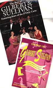 Best of Gilbert and Sullivan flyers