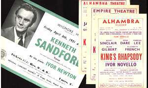 Sandford publicity handbills
