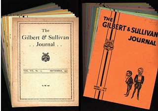Gilbert and Sullivan Journal