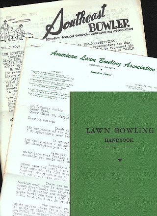 Lawn Bowling Handbook