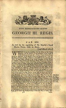George III Act