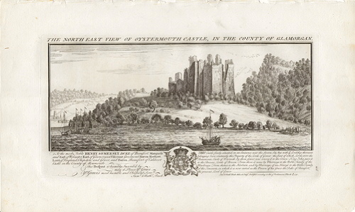Oystermouth Castle [Castell Ystum Llwynarth]