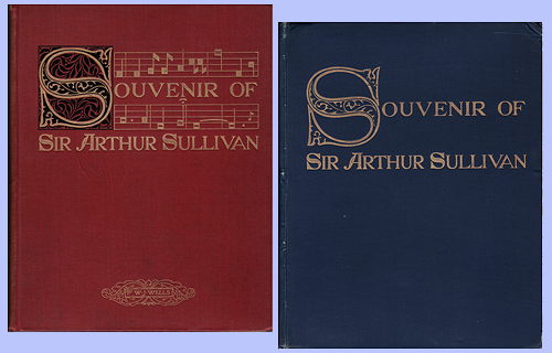 Souvenir of Sir Arthur Sullivan