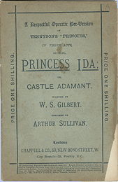 Princess Ida libretto