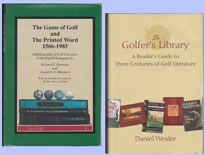 Golf and the Printed Word and The Golfer's Library